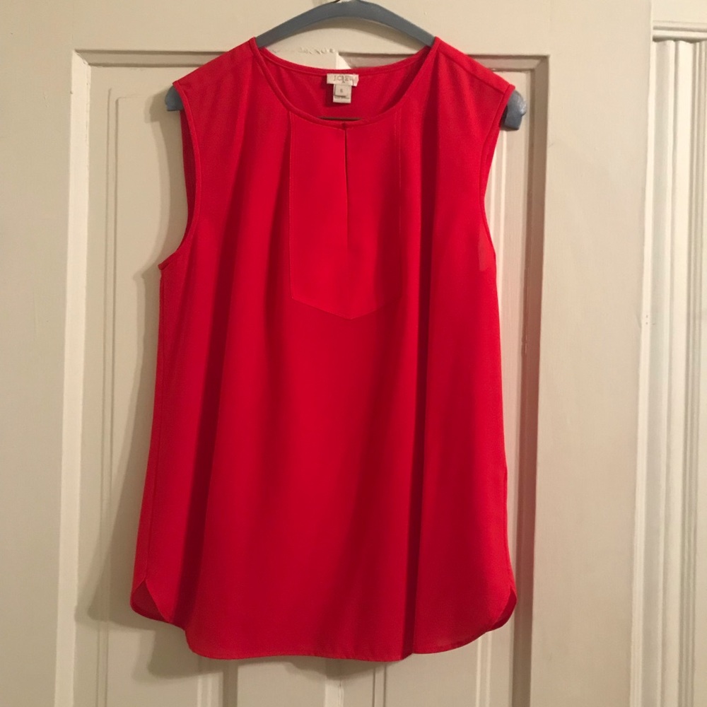 J.Crew Factory Red Blouse